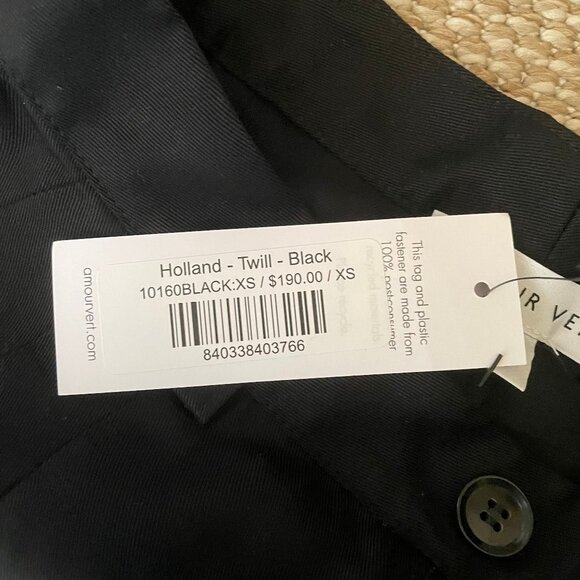 Amour Vert NWT Women's Tencel Twill Wide Pant - Picture 8 of 10